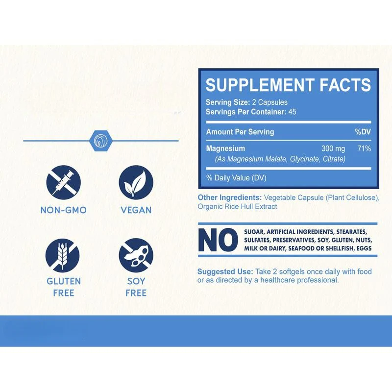[ONE TIME OFFER] Resilia® D3+K2 Softgels + Magnesium Complex (3 In 1) - Image 3