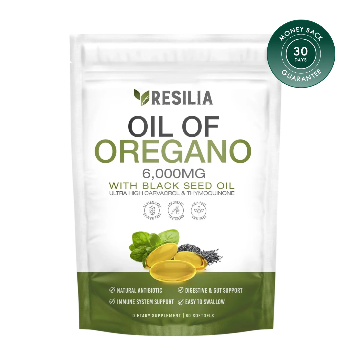 Oil Of Oregano Softgels