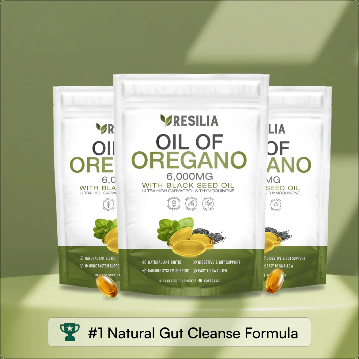 Resilia® | Oil Of Oregano Softgels